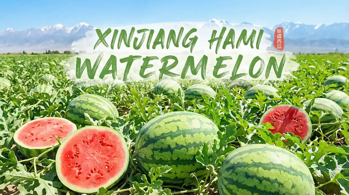 新疆西瓜田园风光 - 51吃瓜